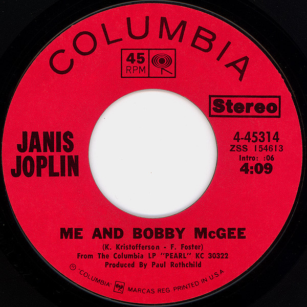 Janis Joplin Me And Bobby McGee Releases Discogs