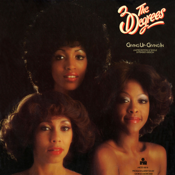 The 3 Degrees Giving Up Giving In Extended Version 1978 Red