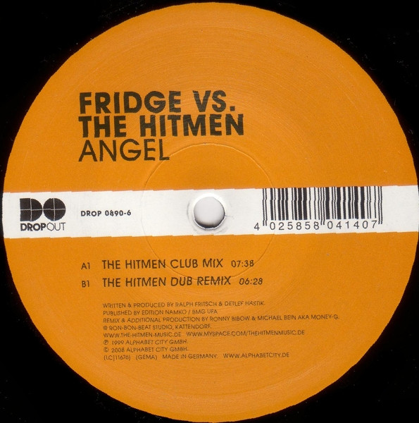 Fridge Vs The Hitmen Angel Vinyl Discogs