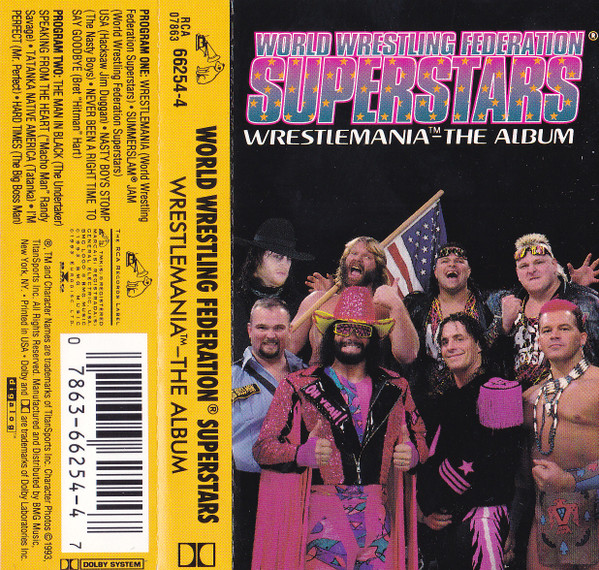World Wrestling Federation Superstars WrestleMania The Album 1993