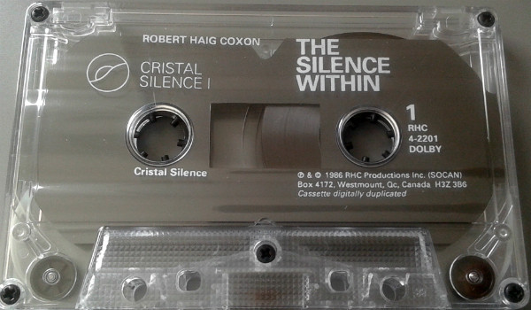 lataa albumi Robert Haig Coxon Jr - The Silence Within Cristal Silence I