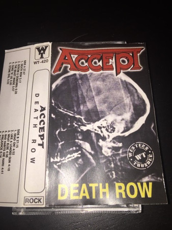 ACCEPT Death Row VICP-8134 国内盤 CD デス・ロウ