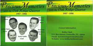 The Oak Ridge Quartet - Precious Memories 1957-1958 album cover