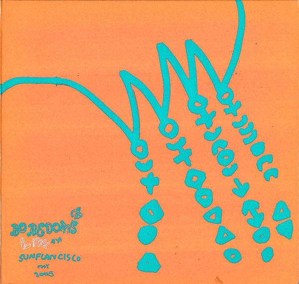 Boredoms – Live At Sunflancisco (2007, DVD) - Discogs