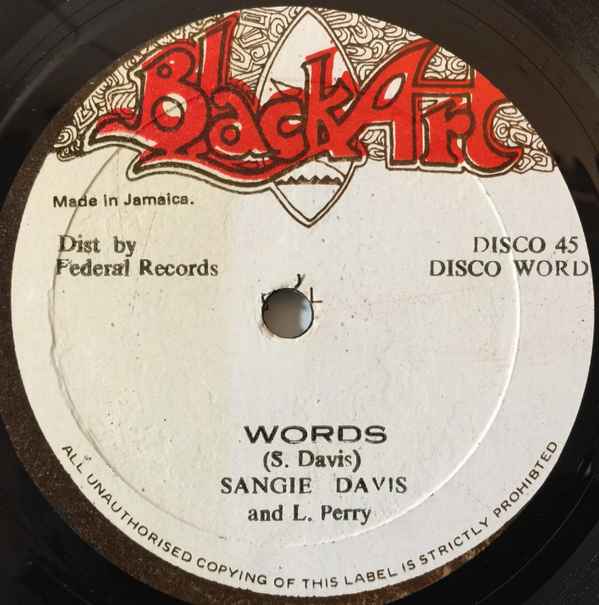 Sangie Davis And L. Perry / Devon Irons & Doc Alimantado - Words / Vampire album cover