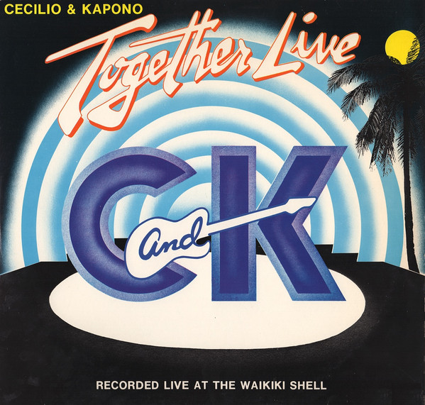 1994 Waikiki Shell muy Bueno probado!!! Cecilio & Kapono: juntos Live CD 