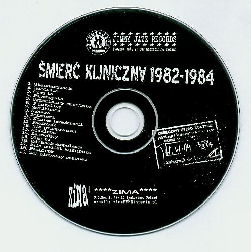 lataa albumi Śmierć Kliniczna - 1982 1984