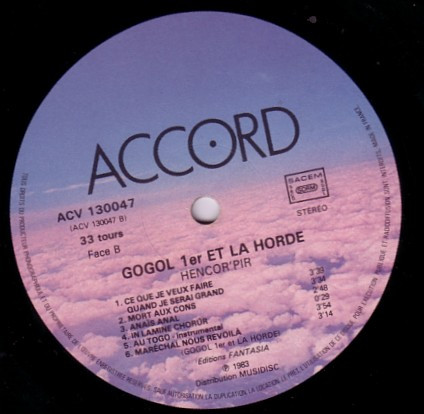 baixar álbum Gogol 1er Et La Horde - Hencor Pir