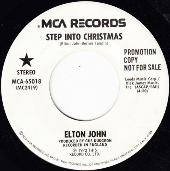 Step Into Christmas 10in – Elton John Official Store