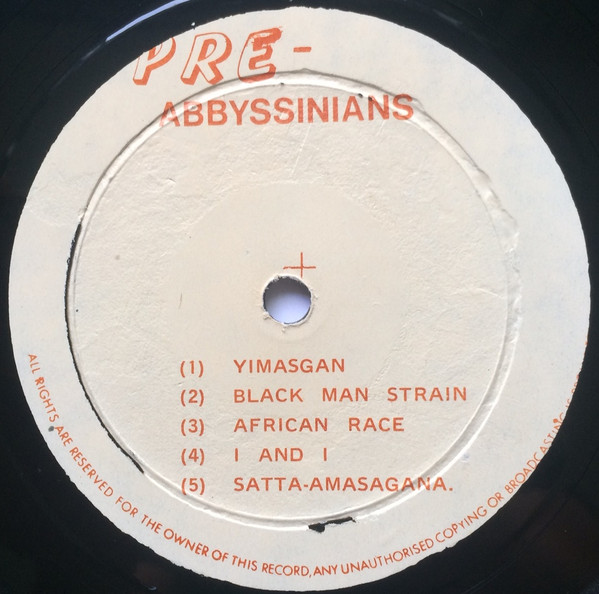 The Abyssinians – Forward On To Zion (1977, Vinyl) - Discogs