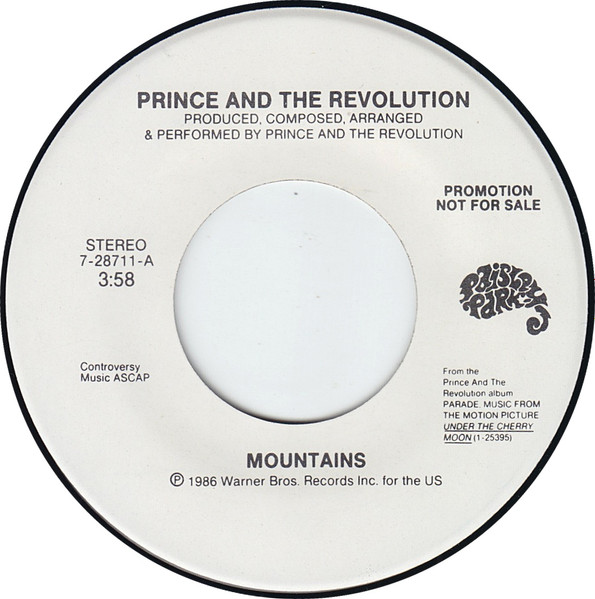 Prince And The Revolution - Mountains | Releases | Discogs