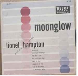Lionel Hampton And His Sextet - Moonglow album cover