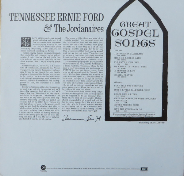 last ned album Tennessee Ernie Ford - Great Gospel Songs
