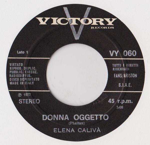 baixar álbum Elena Calivà - Donna Oggetto Se LAmore