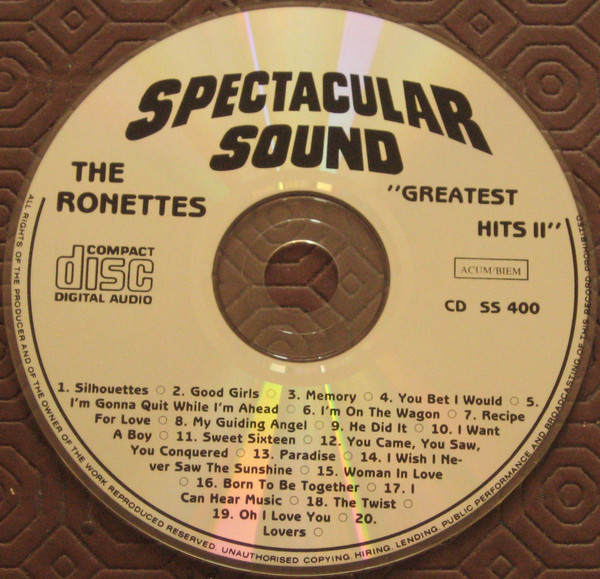 last ned album The Ronettes - Greatest Hits