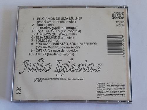lataa albumi Julio Iglesias - Pelo Amor De Uma Mulher