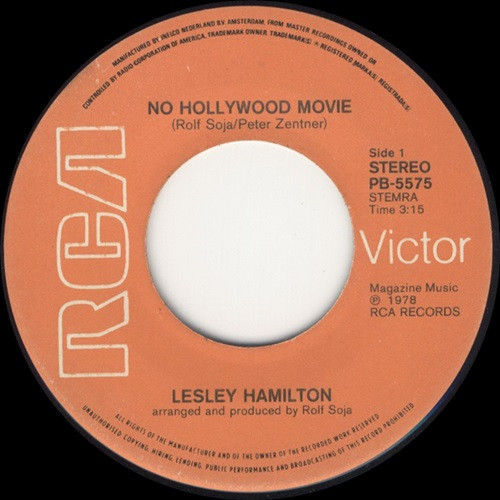 lataa albumi Lesley Hamilton - No Hollywood Movie