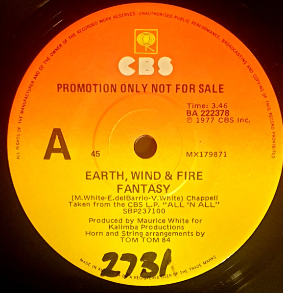 Earth, Wind & Fire – Fantasy (1978, Vinyl) - Discogs