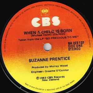 Suzanne Prentice - When A Child Is Born album cover