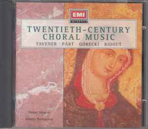 John Tavener - Twentieth-Century Choral Music album cover