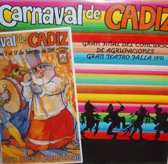 Album herunterladen Carnaval de Cadiz - Carnaval de Cadiz Gran Final Del Concurso de Agrupaciones Gran Teatro Falla 1991