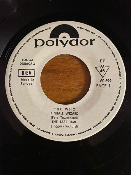 The Who – Pinball Wizard (1969, Vinyl) - Discogs