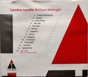 Caroline Lavelle – Brilliant Midnight (2001, CD) - Discogs