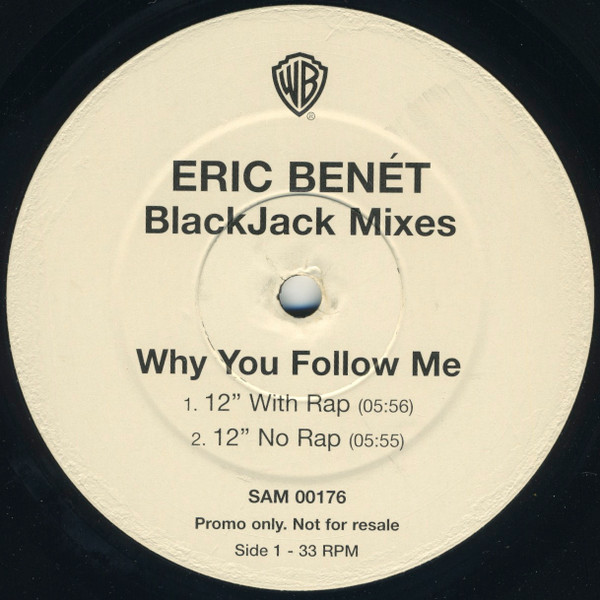 Eric Benét – Why You Follow Me (1999, Vinyl) - Discogs