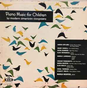 Marga Richter - Piano Music For Children By Modern American Composers album cover