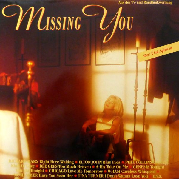 Missing You (1990, Vinyl) - Discogs