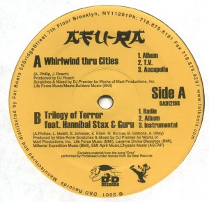 Afu-Ra – Whirlwind Thru Cities (1998, Vinyl) - Discogs