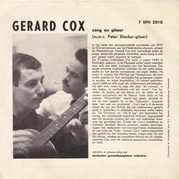 lataa albumi Gerard Cox - Spinnetje