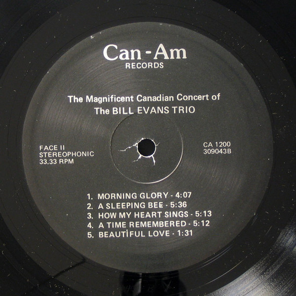 last ned album Bill Evans - The Canadian Concert of Bill Evans