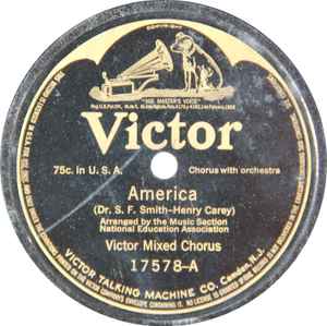 Victor Mixed Chorus - America / The Red, White And Blue album cover