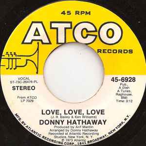 Donny Hathaway – Love, Love, Love (1973, PL Pressing, Vinyl) - Discogs