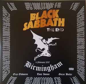 Black Sabbath - The End (4 February 2017 - Birmingham) album cover