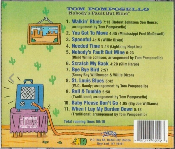 Album herunterladen Tom Pomposello - NobodyS Fault But Mine