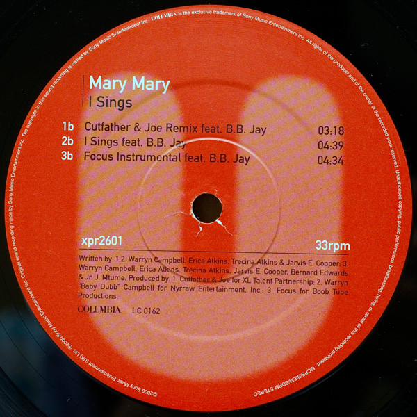 Album herunterladen Download Mary Mary - I Sings The Remixes album