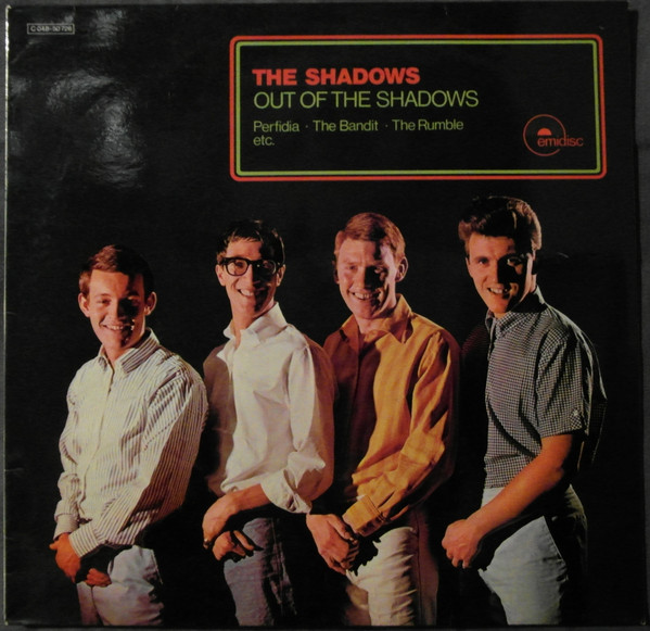 Обложка конверта виниловой пластинки The Shadows - Out Of The Shadows