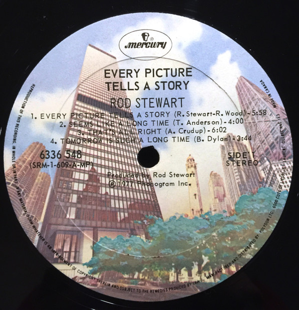 Rod Stewart - Every Picture Tells A Story | Mercury (6336 548) - 3