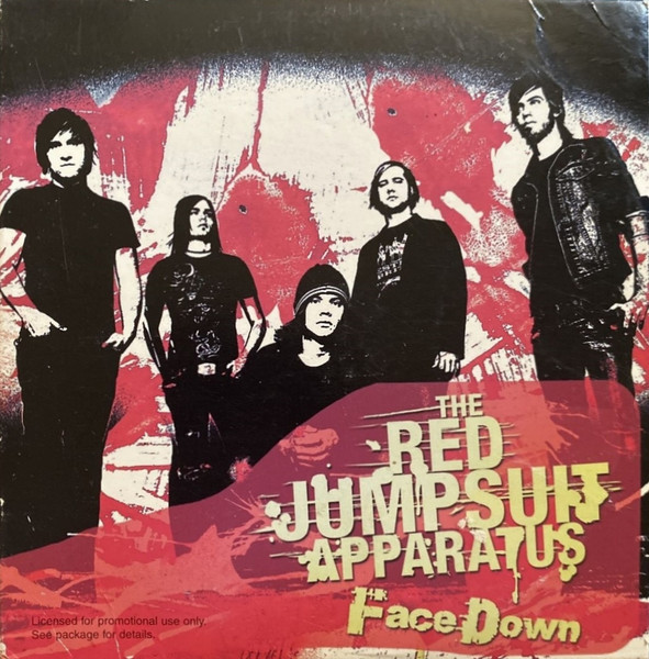 Bloeden Ruwe slaap kabel The Red Jumpsuit Apparatus – Face Down (2008, card sleeve., CD) - Discogs