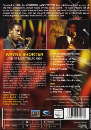 baixar álbum Wayne Shorter - Live At Montreux 1996