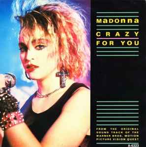 Madonna - Crazy For You album cover