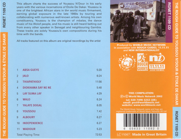 ladda ner album Youssou N'Dour & Étoile De Dakar - The Rough Guide To Youssou NDour Étoile De Dakar