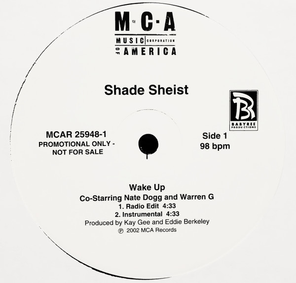 Shade Sheist – Wake Up (2002, Vinyl) - Discogs