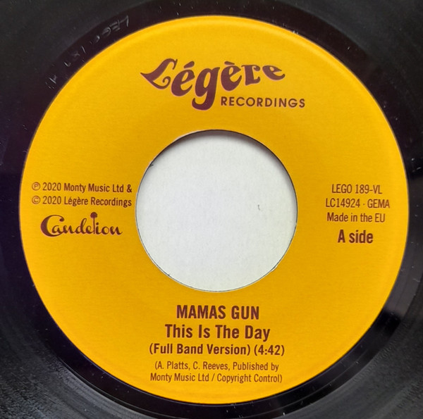 Mamas Gun – This Is The Day (2020, Translucent Red, Vinyl) - Discogs