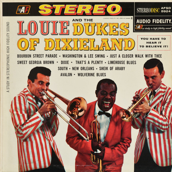 Louis Armstrong And The Dukes Of Dixieland – Louie And The Dukes Of  Dixieland (1960