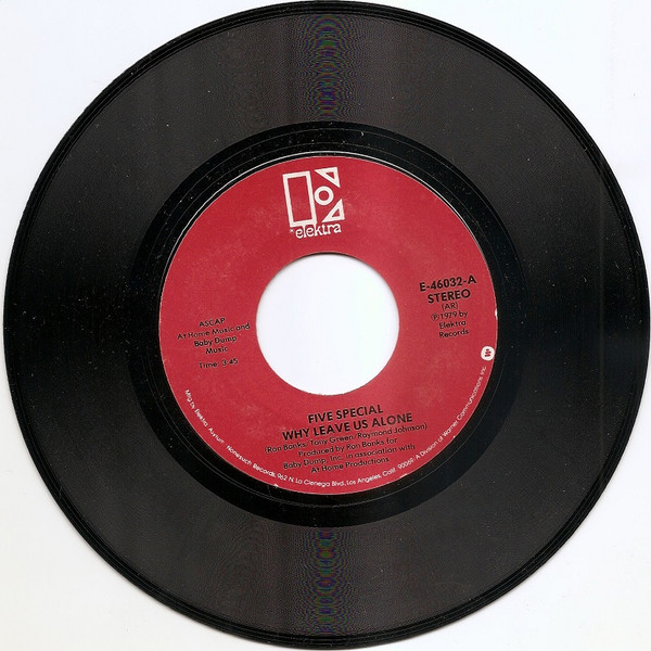 Five Special – Why Leave Us Alone (1979, Allied Pressing, Vinyl) - Discogs