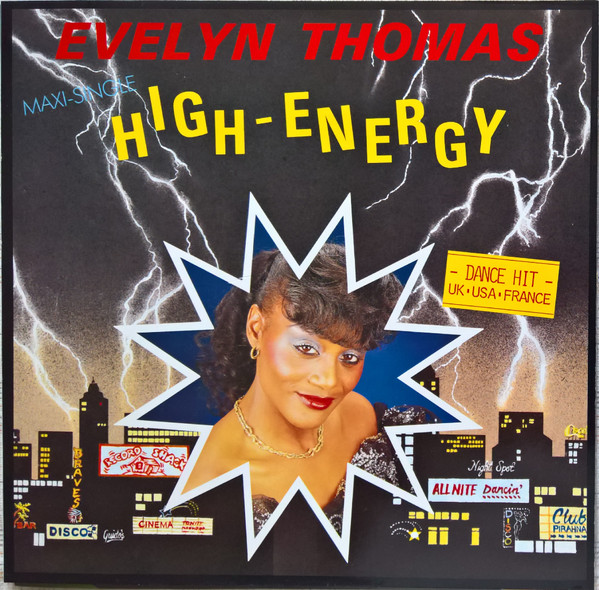 Evelyn Thomas – High-Energy・1984 US 12\