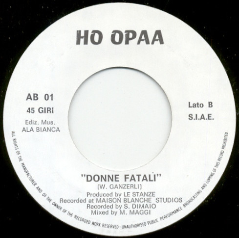 last ned album Ho' Opaa - Sexy Shop Donne Fatali